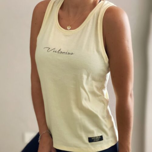 Musculosa tizi amarilla