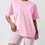 REMERA OVER ROSA